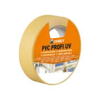 DenBraven PVC PROFI UV maskovací páska 38 mm, délka 33 m 33 m žlutá