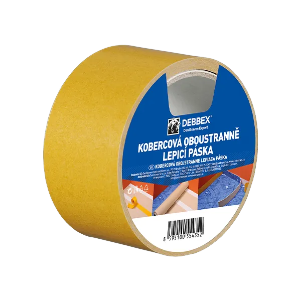 DenBraven Kobercová oboustranně lepicí páska 25 mm, délka 50 m 50 m