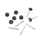 DenBraven Kovový hřebík s těsnicí zátkou pro nopové fólie 3,5 × 45 mm 100 ks