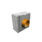 DITON Záslepka s odtokem DN 110 pro štěrbinový žlab přírodní