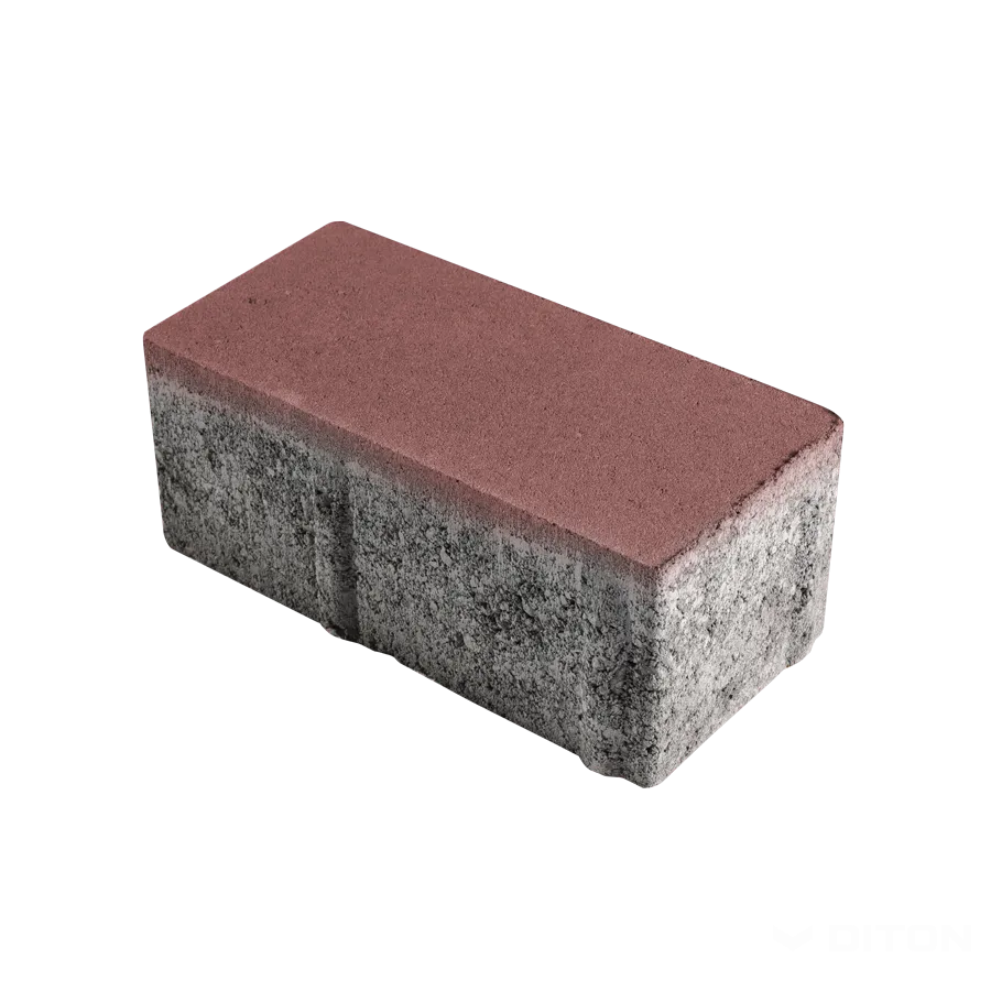 DITON Parketa 8 rovná hrana červená