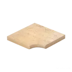 DITON Bazénový lem - vnitřní rohový Travertin elegance krémová