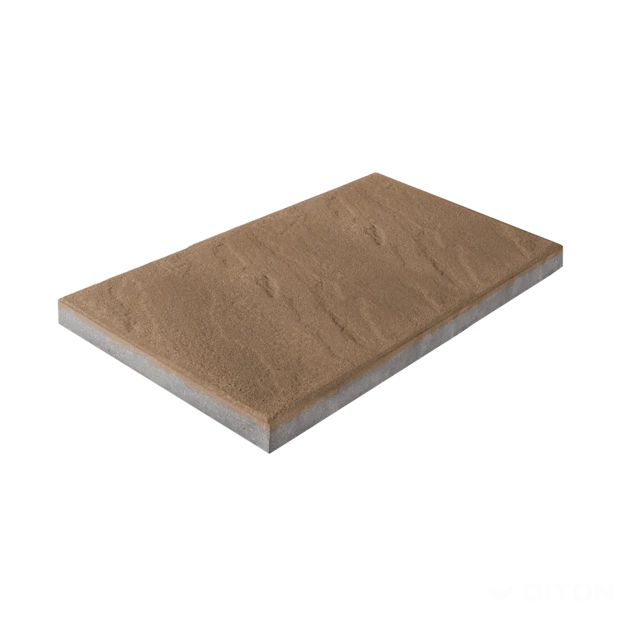 DITON dlažba reliéfní BŘIDLICE 600x400x40mm, karamelová