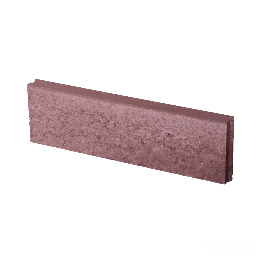 DITON Obrubník záhonový 50 / 5 / 20 půlka hnědý