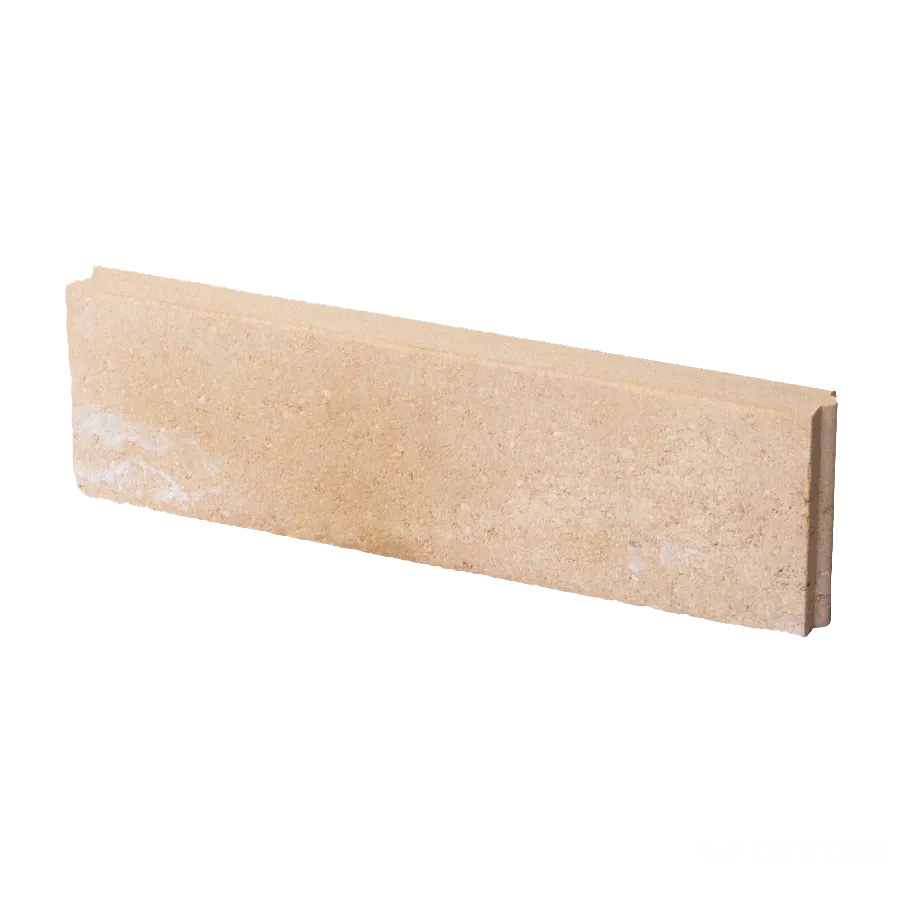 DITON Obrubník záhonový 50 / 5 / 20 půlka pískový