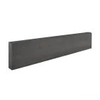 DITON Obrubník záhonový s rovnou hranou 100 / 5 / 20 černý