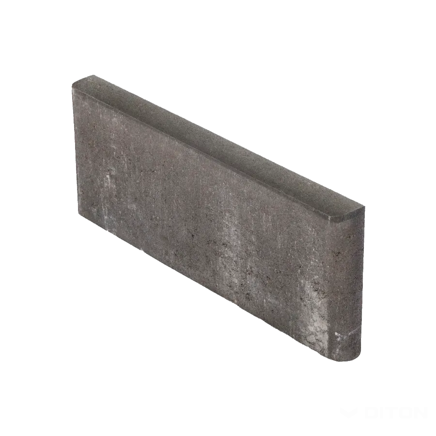 DITON Obrubník záhonový s kulatým zámkem 50 / 5 / 20 půlka přírodní