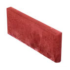 DITON Obrubník záhonový s kulatým zámkem 50 / 5 / 20 půlka červený