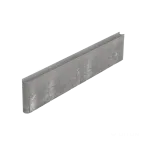 DITON Obrubník záhonový s kulatým zámkem 100 / 5 / 20 přírodní