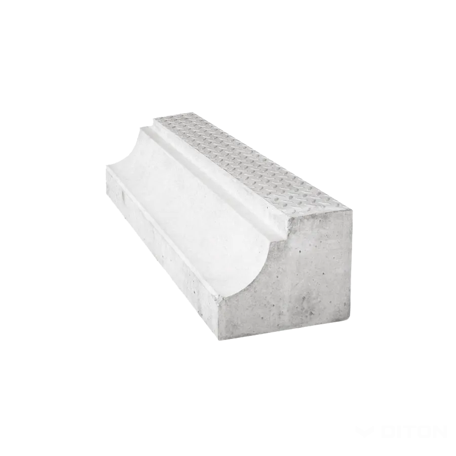 DITON Zastávkový obrubník Bus přímý 290 přírodní