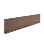 DITON Obrubník záhonový s rovnou hranou 100 / 5 / 25 hnědý