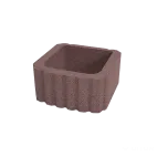 DITON Svahová tvárnice hladká hnědá