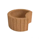 DITON Svahová tvárnice Delta velká okrová