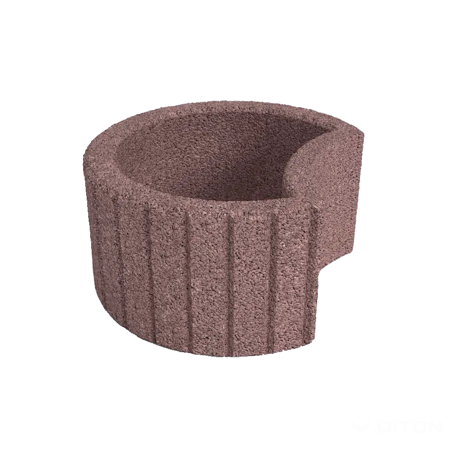 DITON Svahová tvárnice Delta velká hnědá