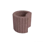 DITON Svahová tvárnice Delta malá hnědá