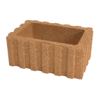 DITON Svahová tvárnice Quadra velká okrová