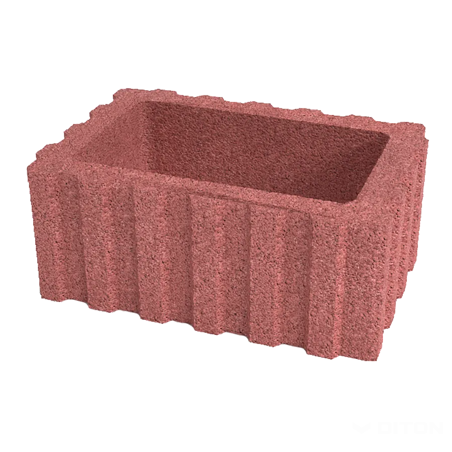 DITON Svahová tvárnice Quadra velká červená