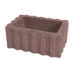 DITON Svahová tvárnice Quadra velká hnědá