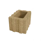 DITON Svahová tvárnice Quadra malá okrová