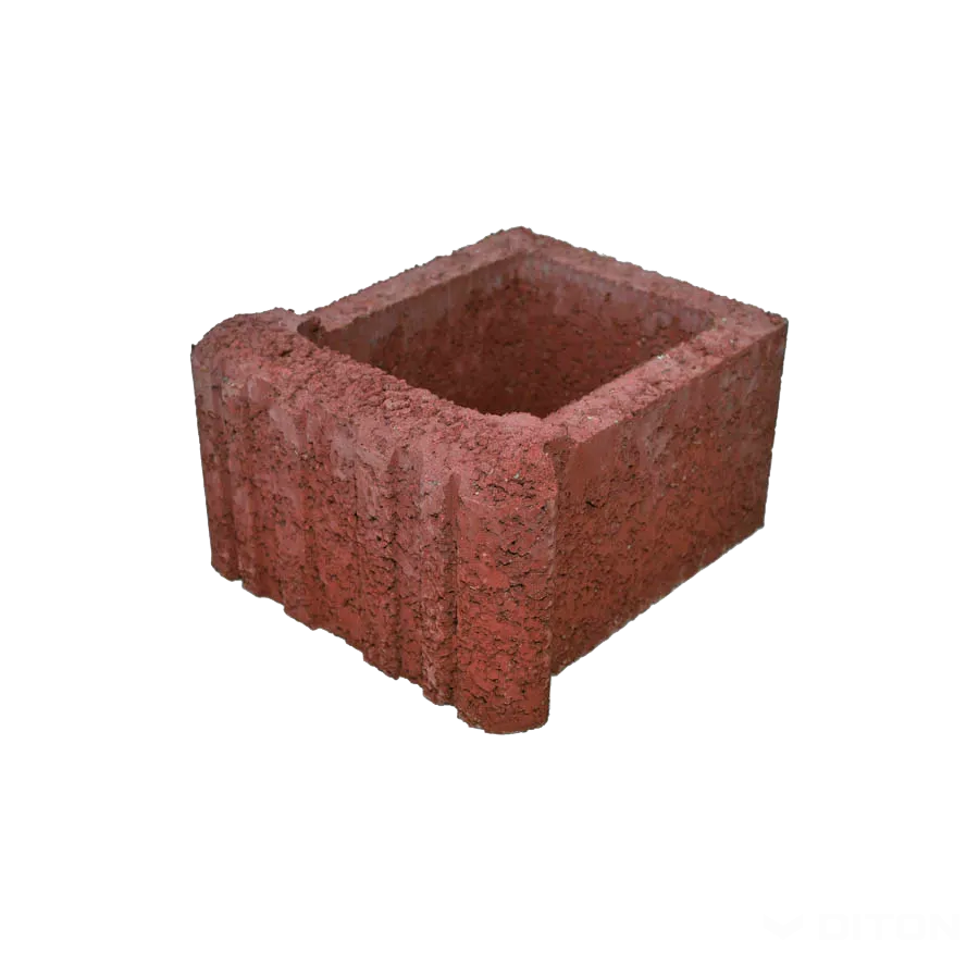 DITON Svahová tvárnice Ladenna červená