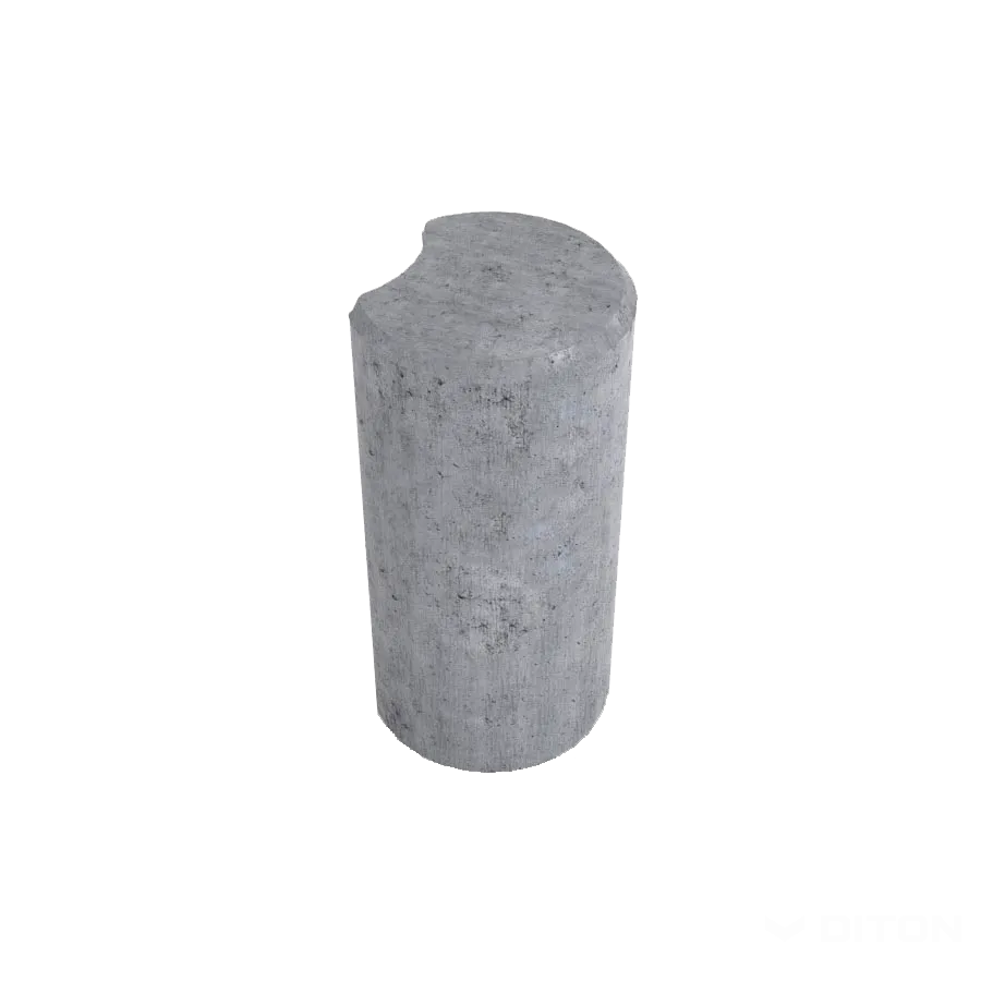 DITON Palisáda kruhová odlehčená 40 přírodní