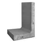 DITON Opěrná stěna L přímá 100 přírodní