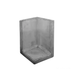 DITON Opěrná stěna L vnější rohová 80 přírodní