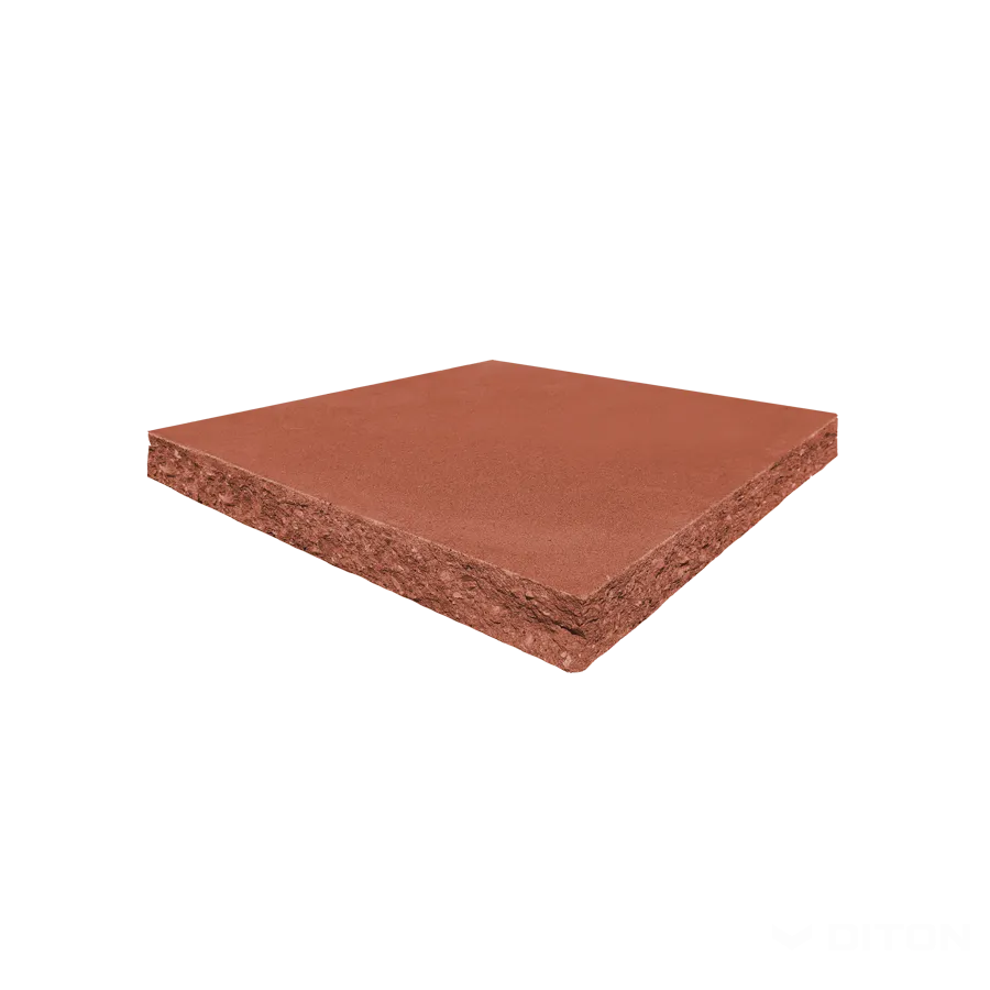 DITON Stříška ZD - sloupková, štípaná červená