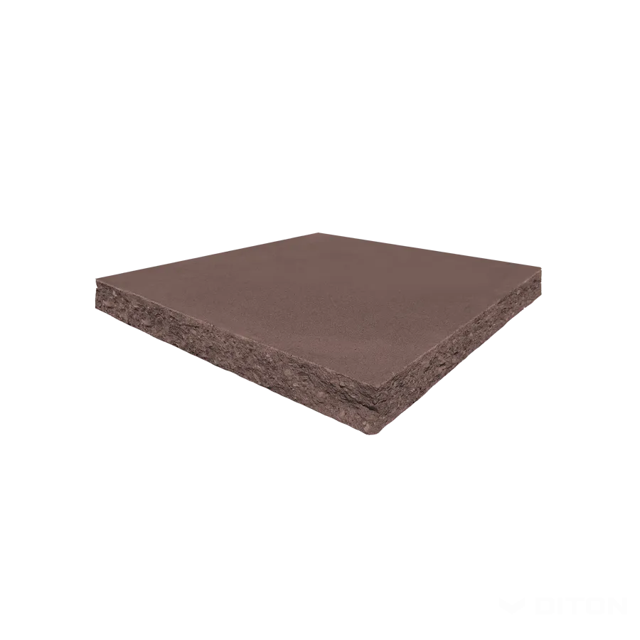 DITON Stříška ZD - sloupková, štípaná hnědá