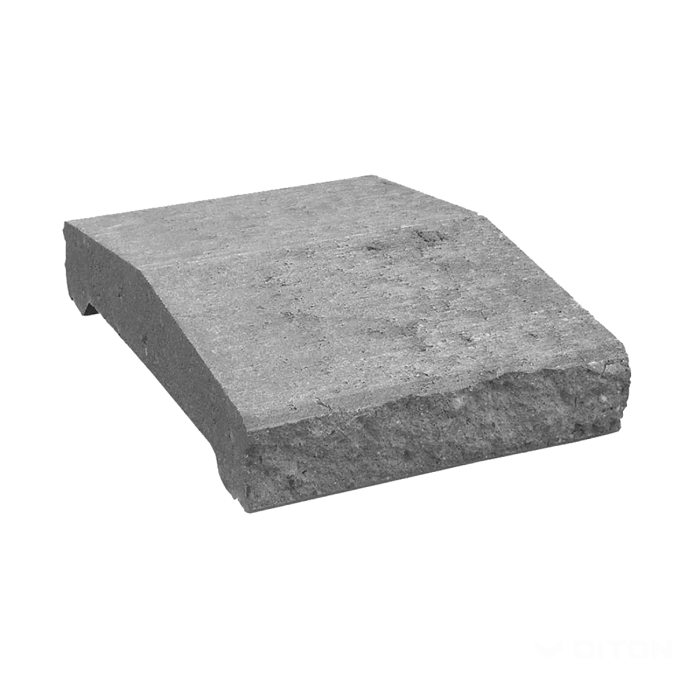 DITON Stříška průběžná, štípaná 30 přírodní