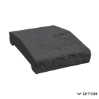 DITON Stříška průběžná, štípaná 30 černá