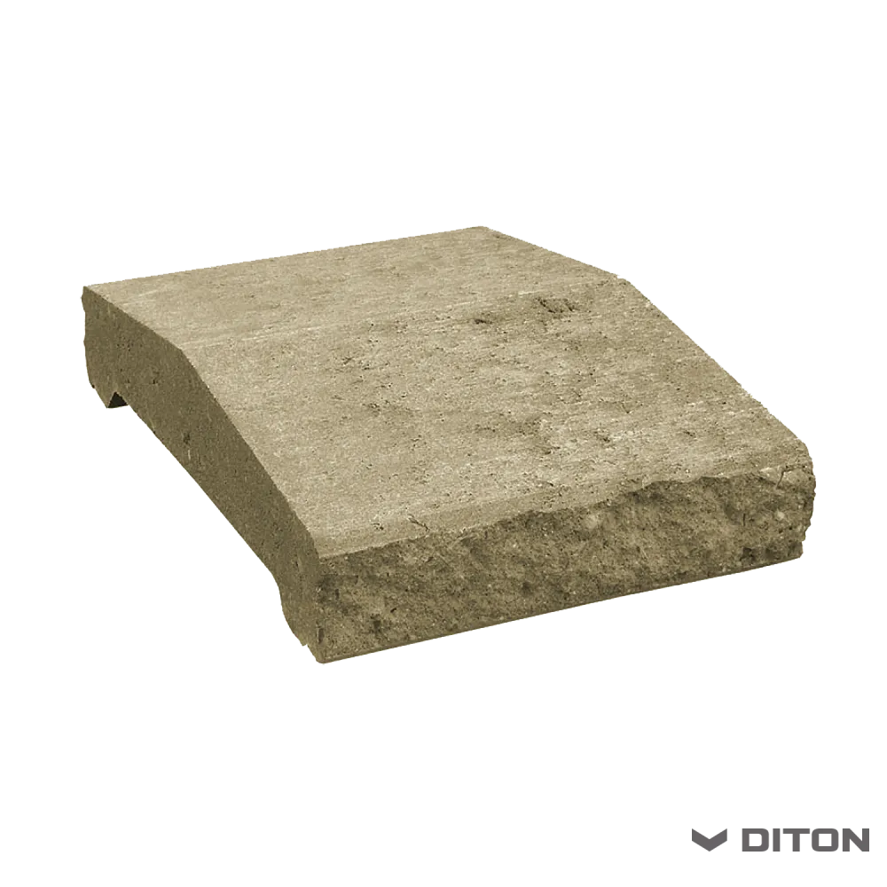 DITON Stříška průběžná, štípaná 30 písková