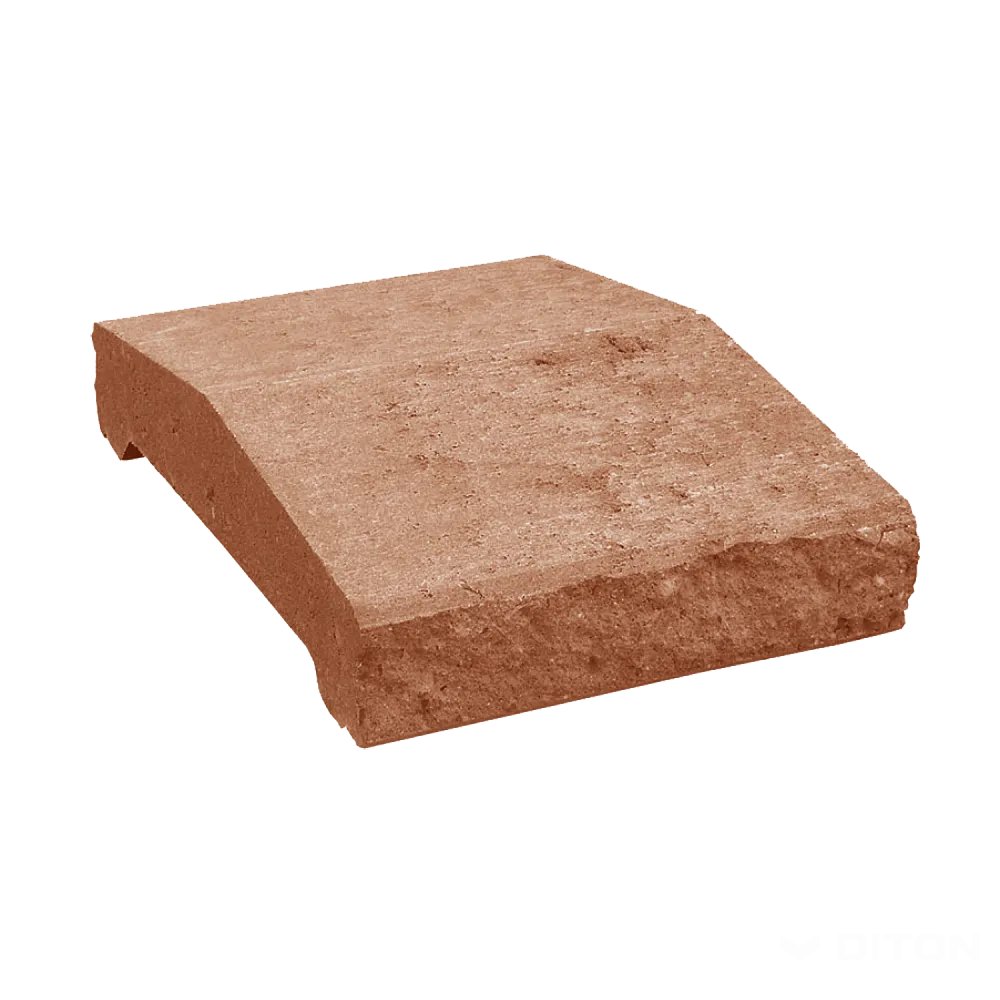 DITON Stříška průběžná, štípaná 30 cihlová