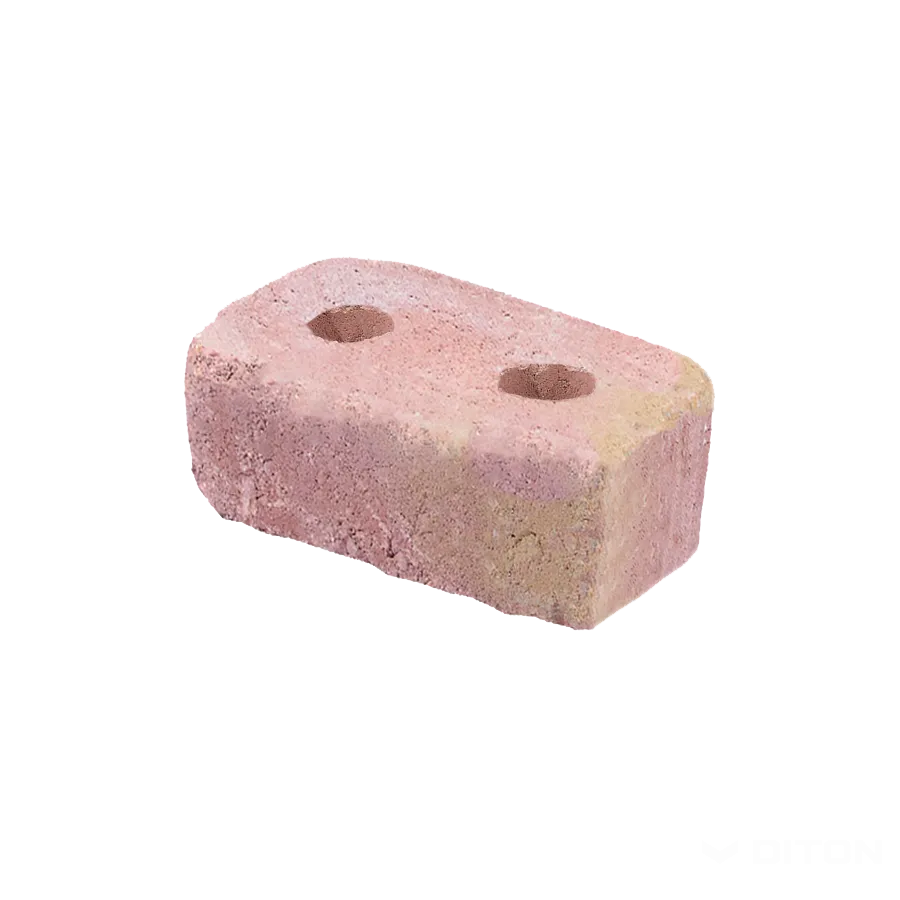 DITON Zdicí blok History - základní kámen červeno-okrový