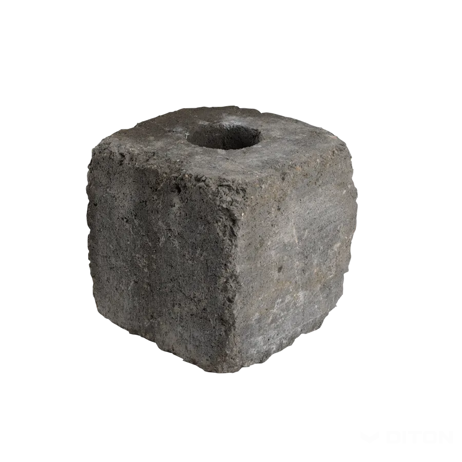 DITON Zdicí blok History - základní kámen poloviční přírodní