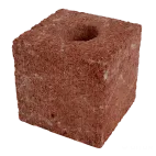 DITON Zdicí blok History - základní kámen poloviční hnědý