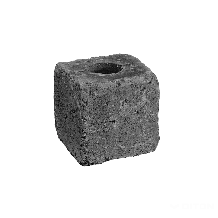 DITON Zdicí blok History - základní kámen poloviční černý