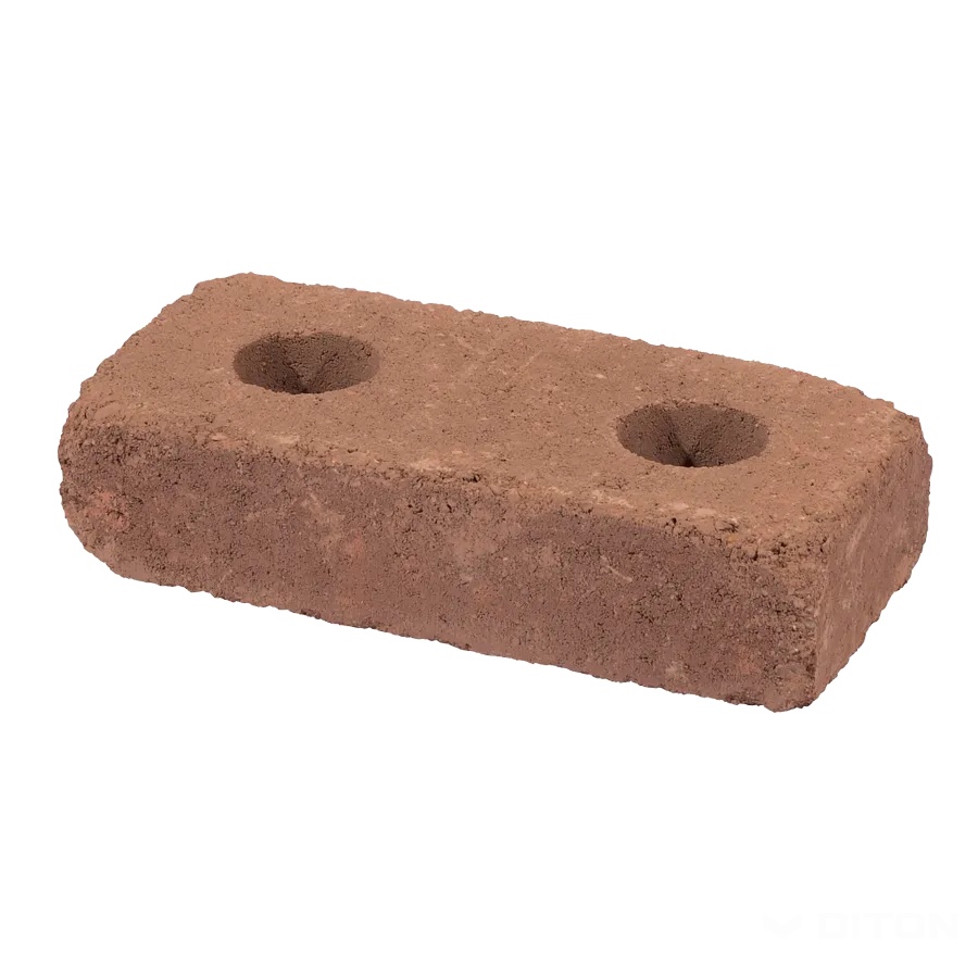 DITON Zdicí blok History - nízký kámen s otvory hnědý