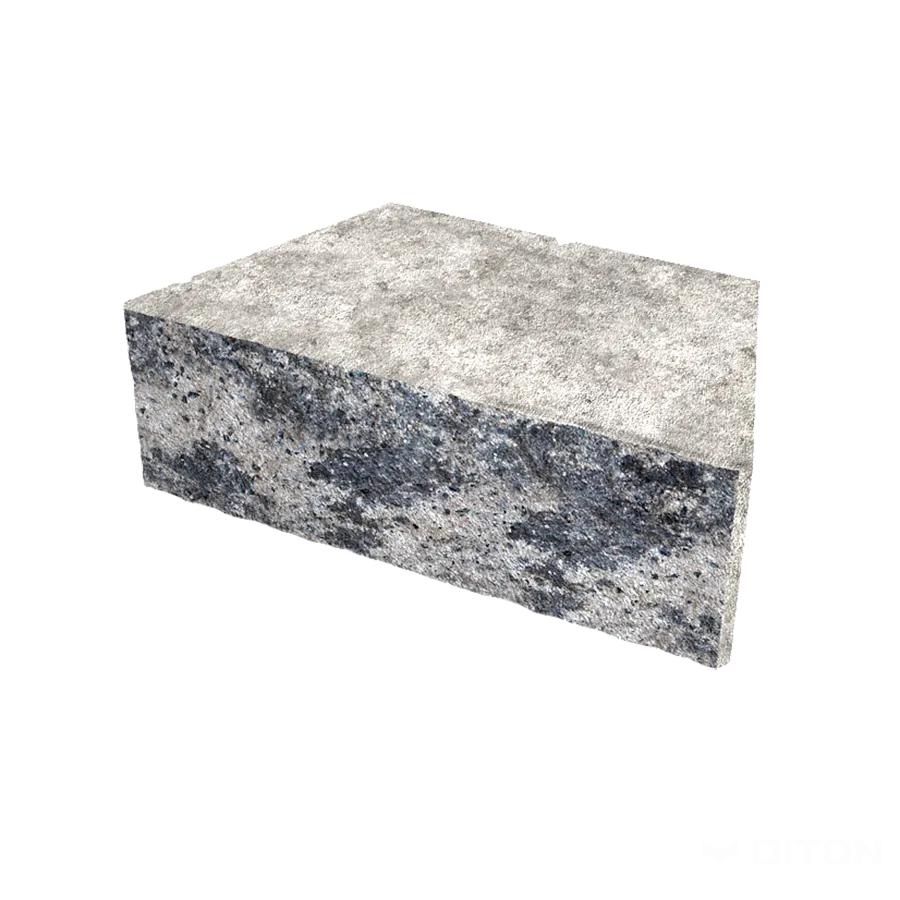 DITON Svahoblok velký - rovné čelo černo-bílý