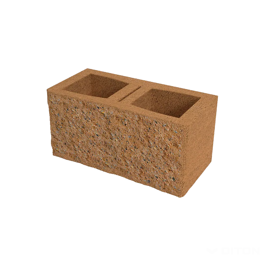 DITON Okrasná tvárnice jednostranná A okrová