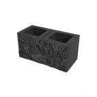 DITON Okrasná tvárnice jednostranná A černá