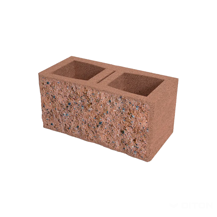 DITON Okrasná tvárnice oboustranná B cihlová