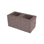 DITON Okrasná tvárnice rohová C hnědá