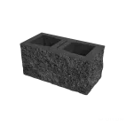 DITON Okrasná tvárnice rohová C černá