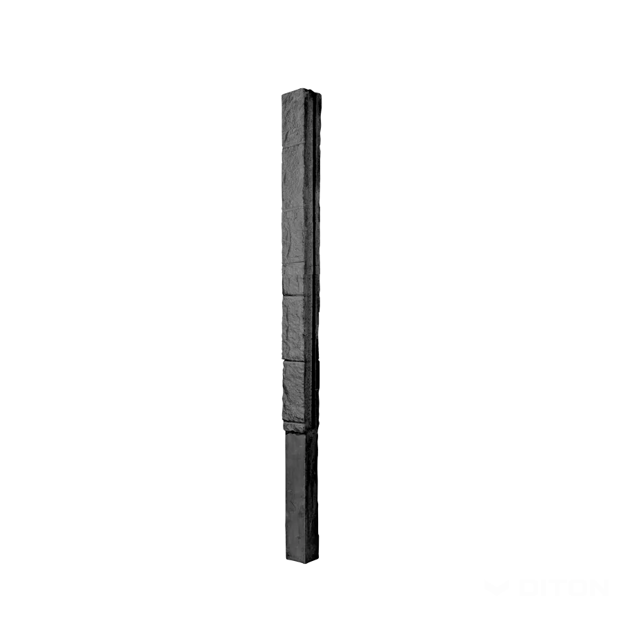 DITON Nová Trója - sloupek 210 průběžný antracitový