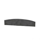 DITON Nová Trója - deska oblouková antracitová