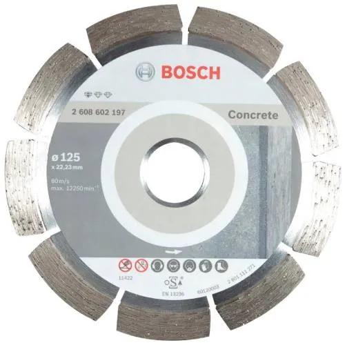 KOTOUČ BOSCH diamantový segmentový na beton 230x22,23mm