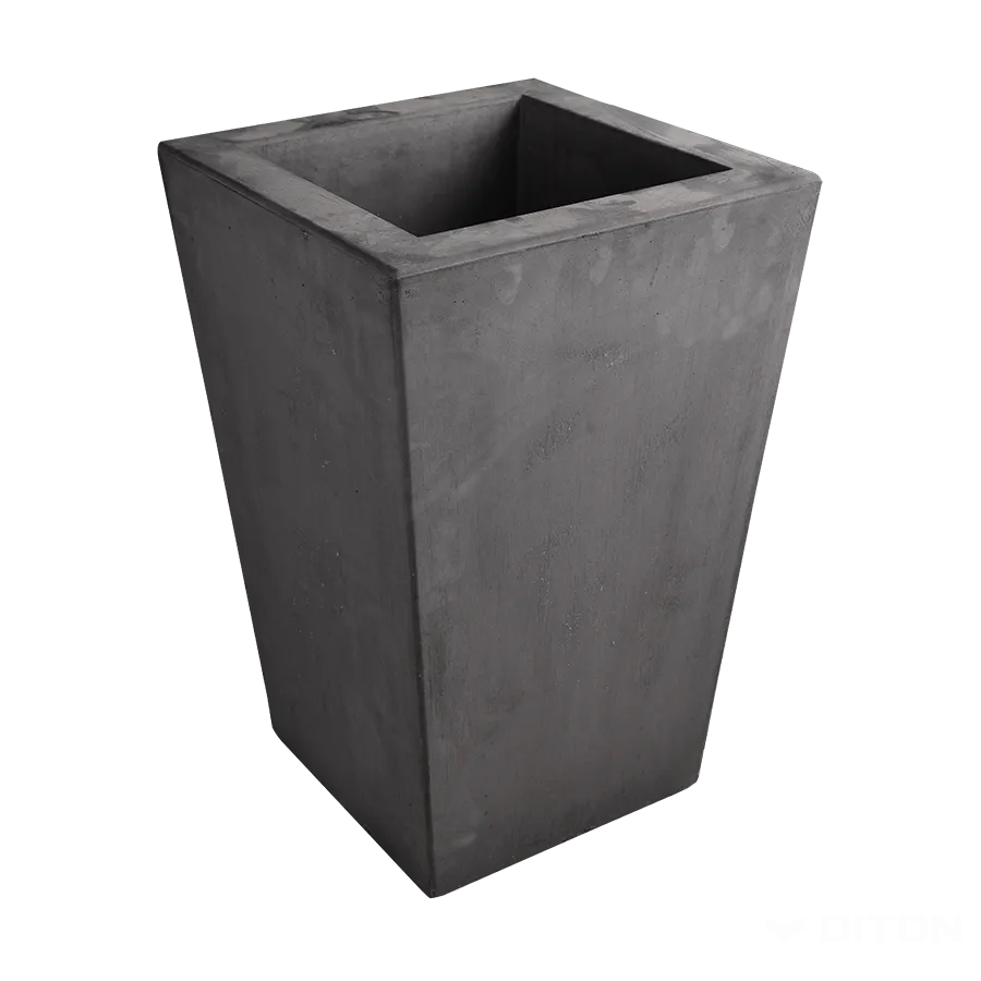 DITON Květináč Vinci II. natur antracit