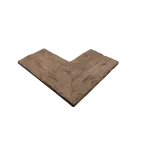 DITON Bazénový lem - vnější rohový Dub tmavý