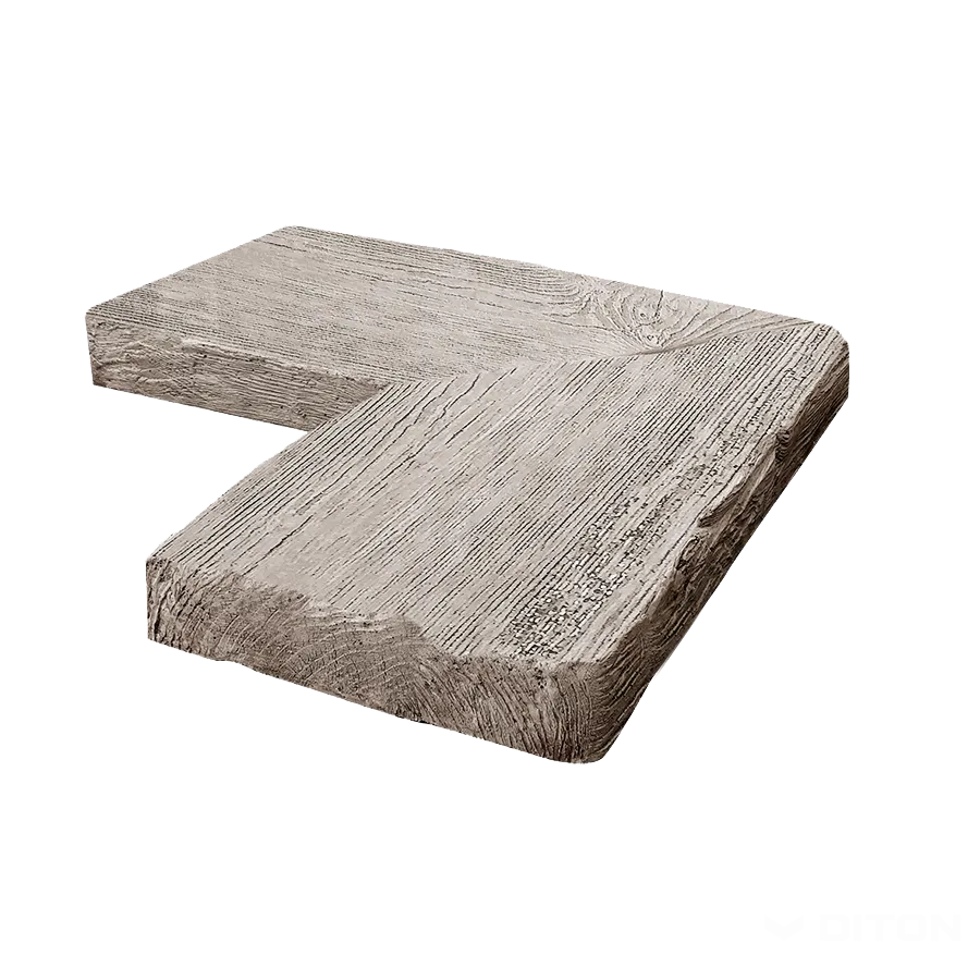 DITON Bazénový lem - vnější rohový Smrk arktic